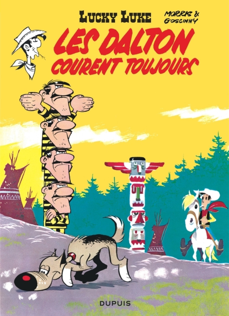 Lucky Luke - Tome 23 - Les Dalton courent toujours - MORRIS MORRIS, Goscinny Goscinny,  MORRIS,  GOSCINNY,  MORRIS,  GOSCINNY - DUPUIS